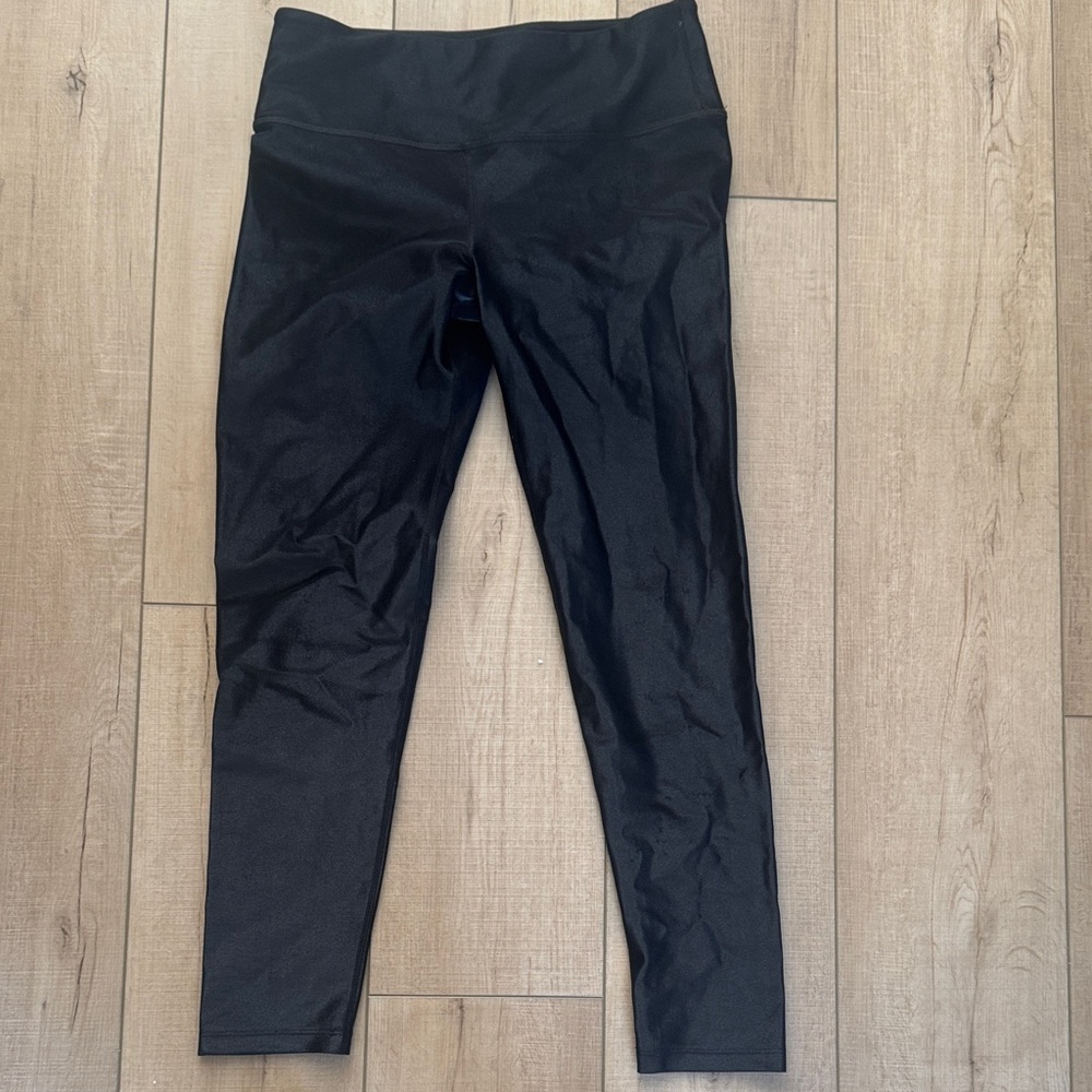 Noli Glossy Black Leggings